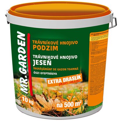 Hnojivo trávnikové Mr.Garden jeseň 10 kg