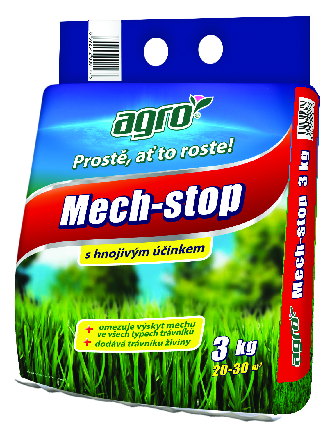 Hnojivo trávnikové MACH-STOP 3 kg