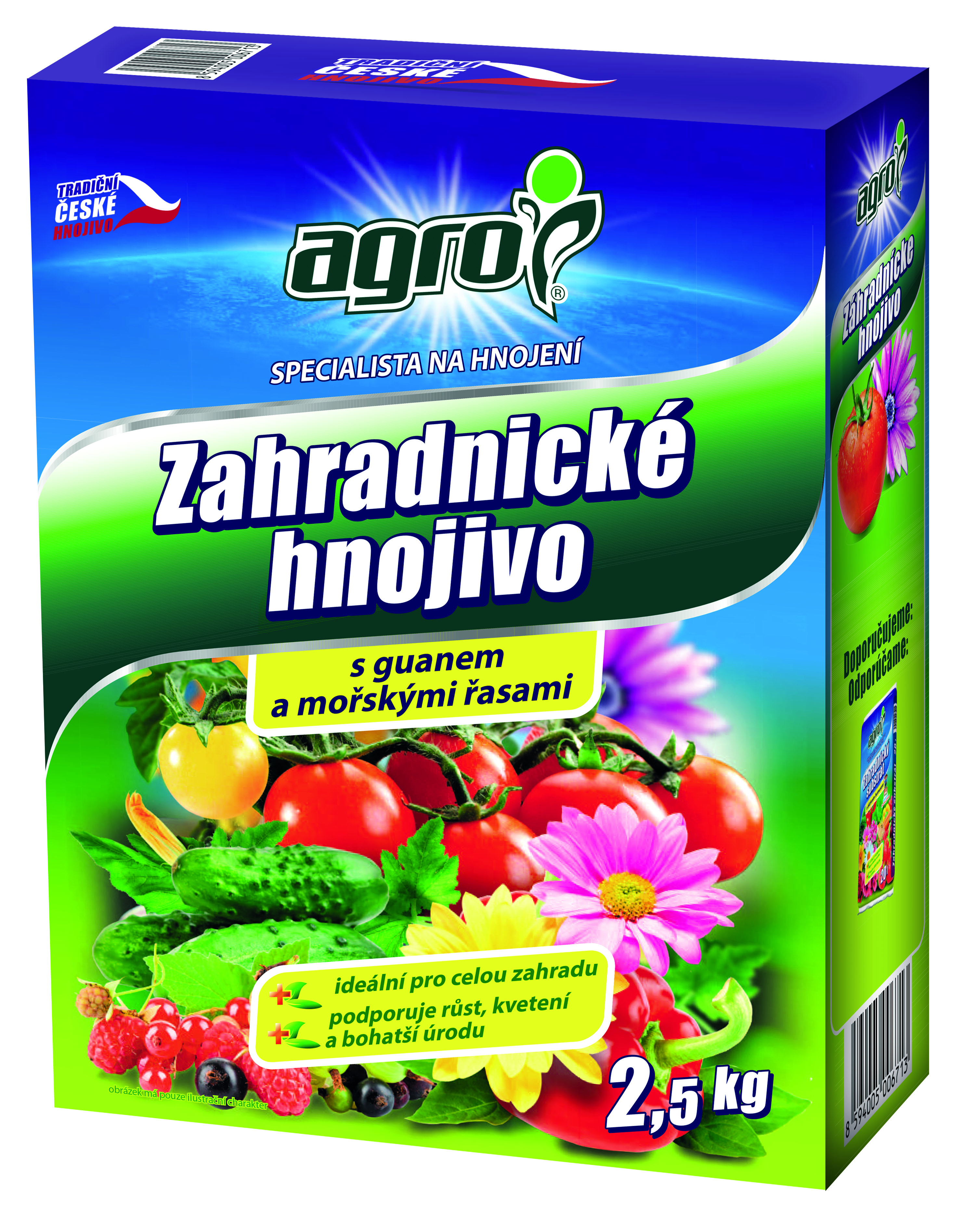 Hnojivo  ZÁHRADNÍCKE 2,5kg AGRO