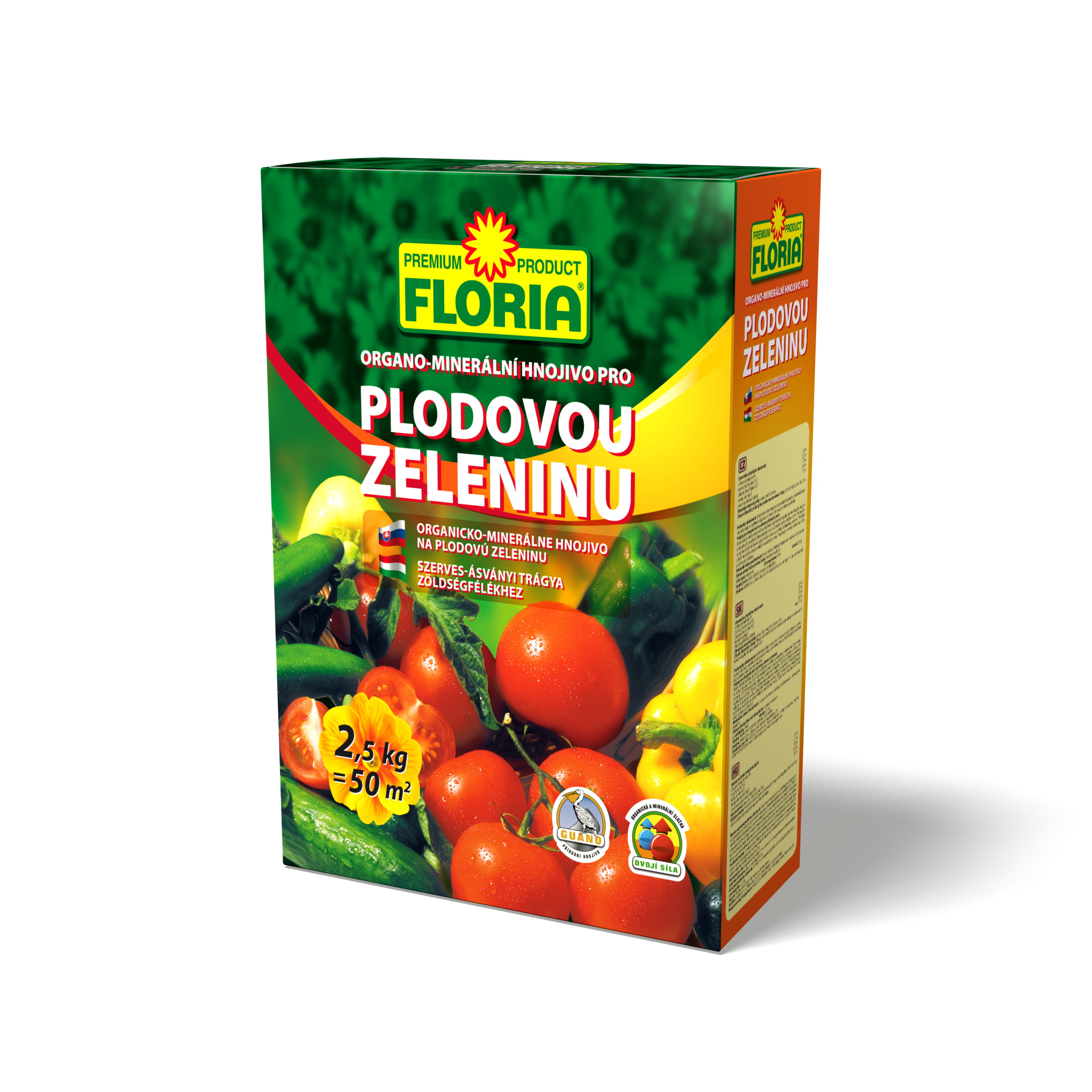 Hnojivo na plodovú zeleninu OM 2,5kg Flo