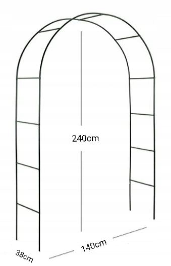 Záhradná pergola k rastlinám