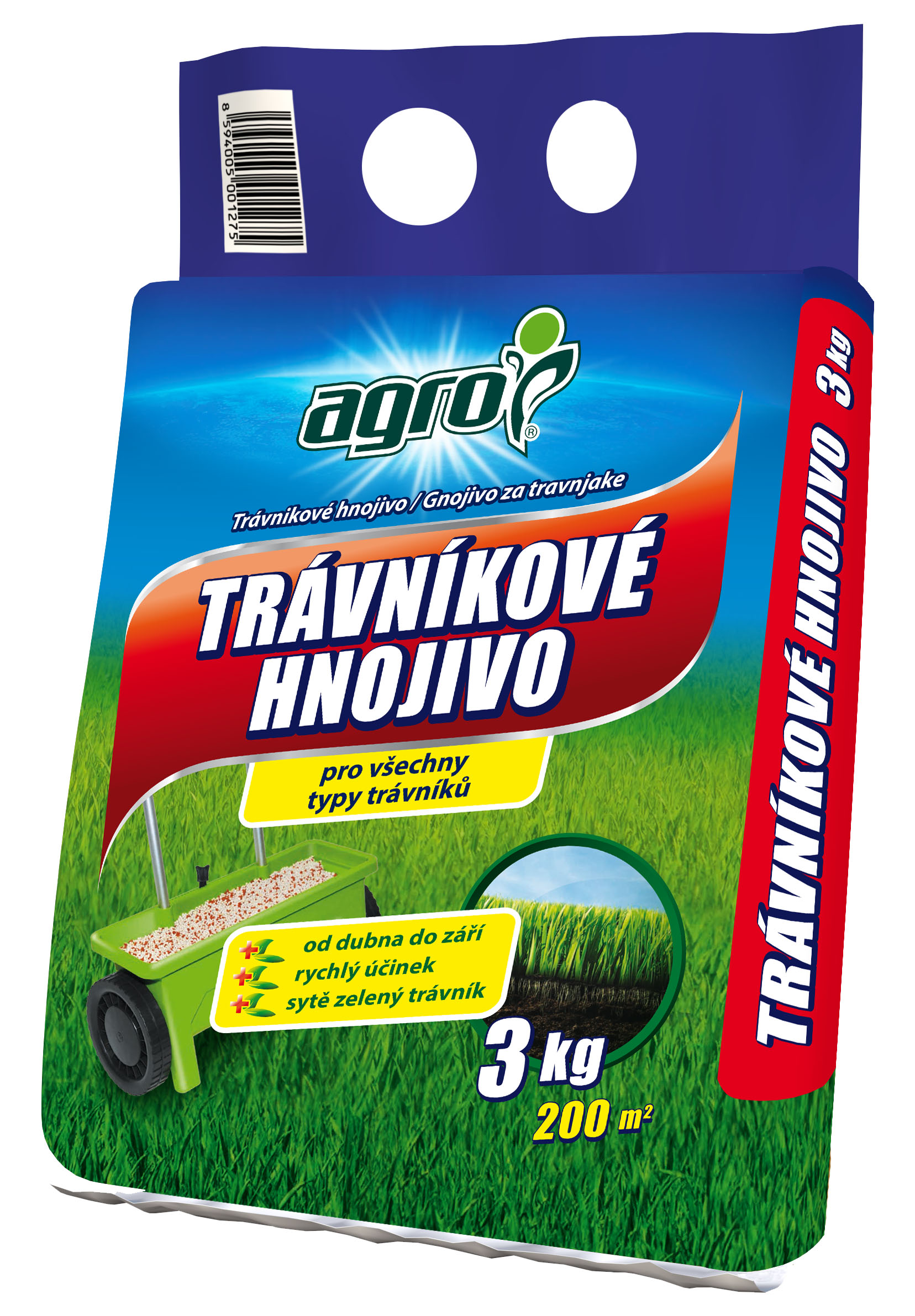 Hnojivo TRÁVNIKOVÉ 3 kg