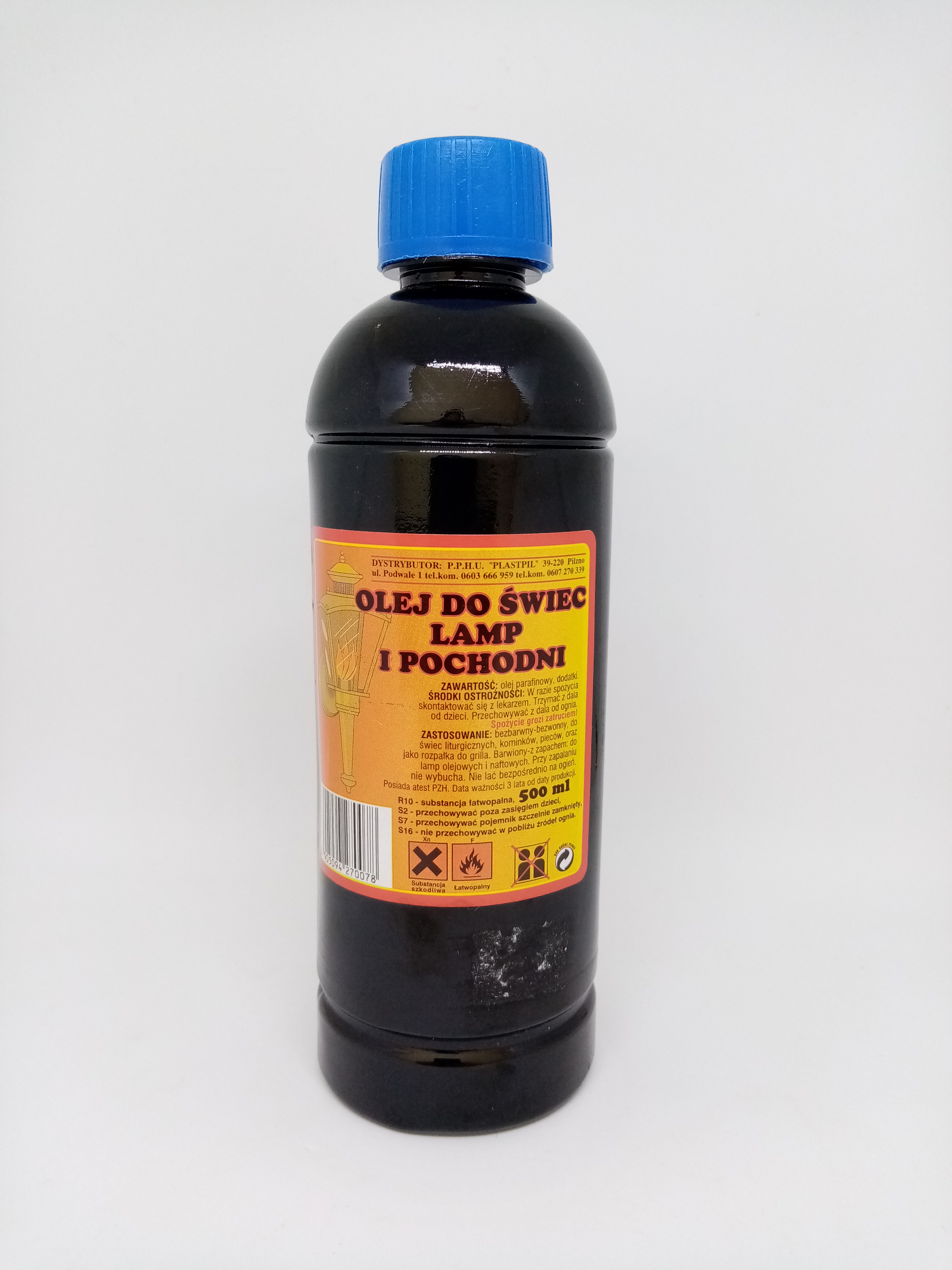 Olej do petrolej. lampy a fakl. 0,5L