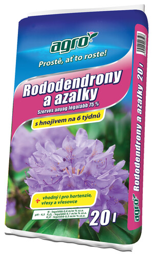 Substrát na azalky a rododendrony 20l