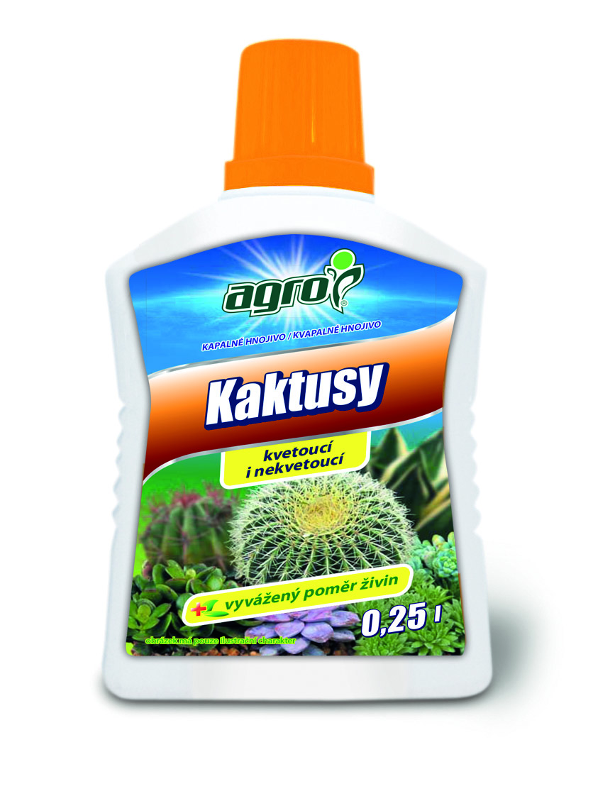 Hnojivo kvap. na KAKTUSY a SUK.250 ml