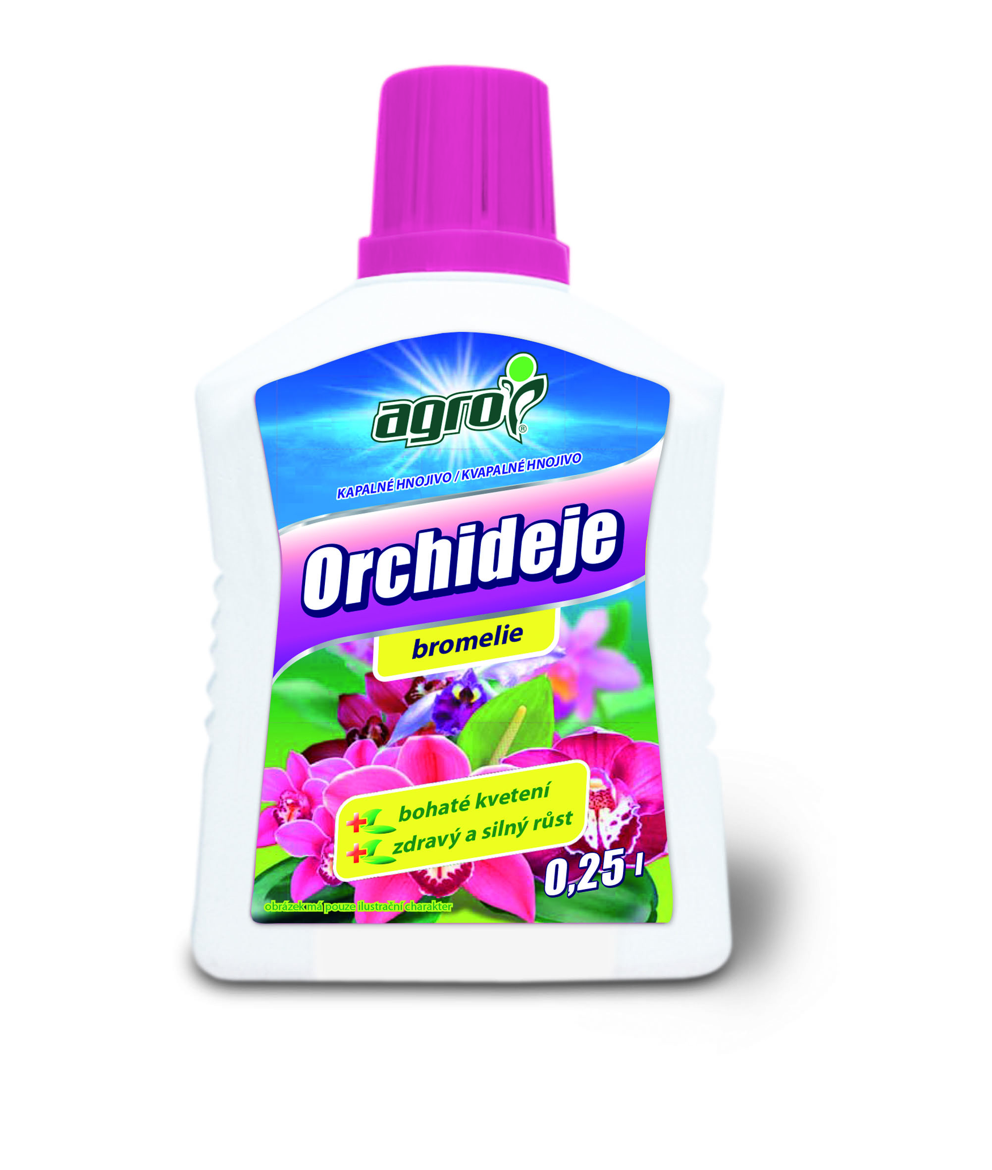 Kvapalné HN na orchidey 0,25L AGRO