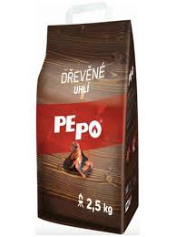 Drevené uhlie pepo 2,5 kg